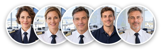 Über 800 Piloten
